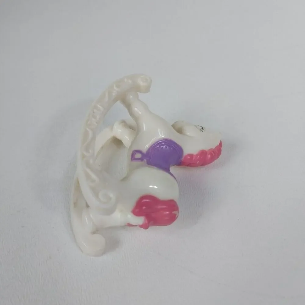 Mattel 2004 Doll House Furniture White Pink Rocking Horse Loving‎ Family